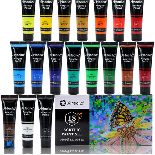 Acrylfarben set 36 - set,