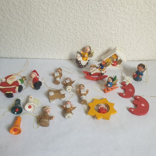 Holz hänger figuren nikolaus - holz-hÄnger,