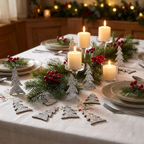 Glitzernder tannenbaum - glitzernder,