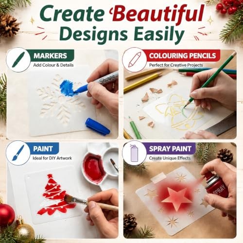 Weihnachts schablonen - weihnachts,