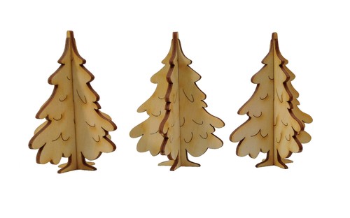 Tannenbaum aus holz cm - aus,