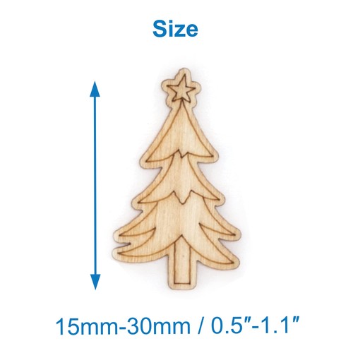Mini weihnachtsbaum holzformen - mini,
